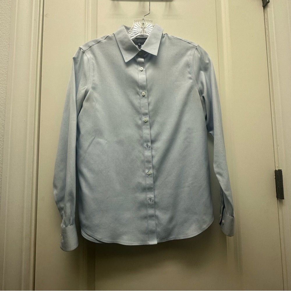 Blue Button-down